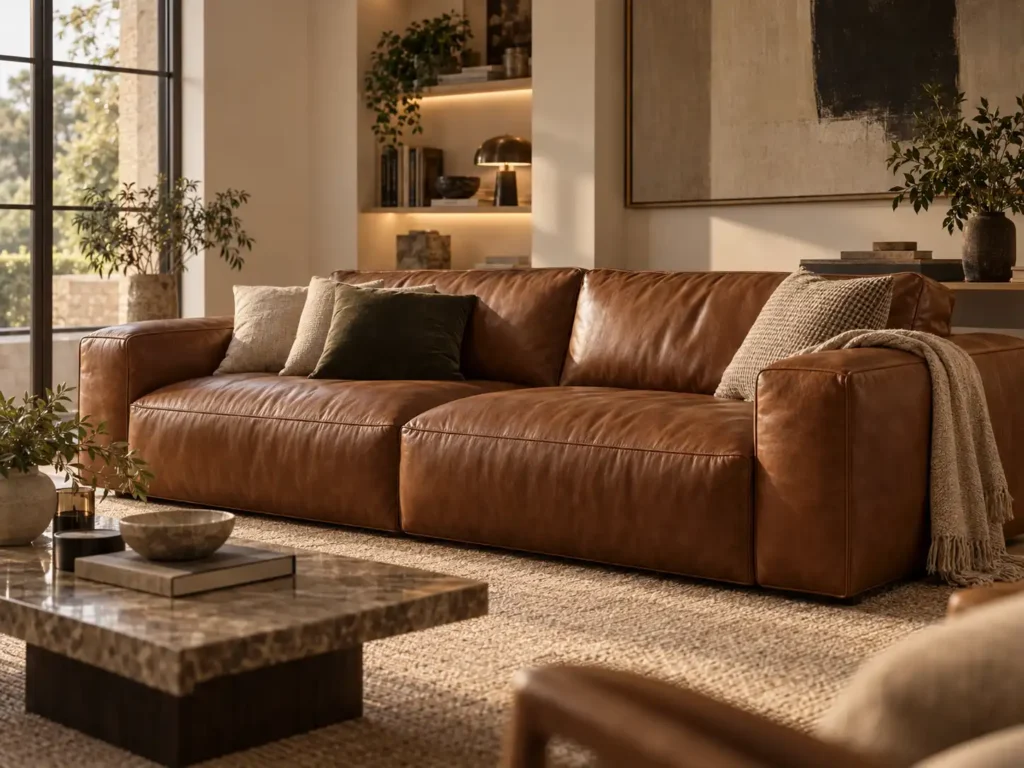 limpieza sofa cuero